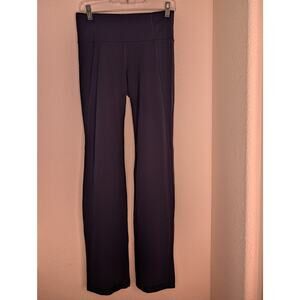 Athleta Elation Flare Pant Blue High Rise Yoga Athleisure M